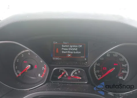 2017 Ford Focus St from USA, damaged, VIN 1FADP3L95HL331567